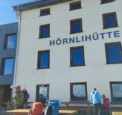 alpinismo hornlihutte