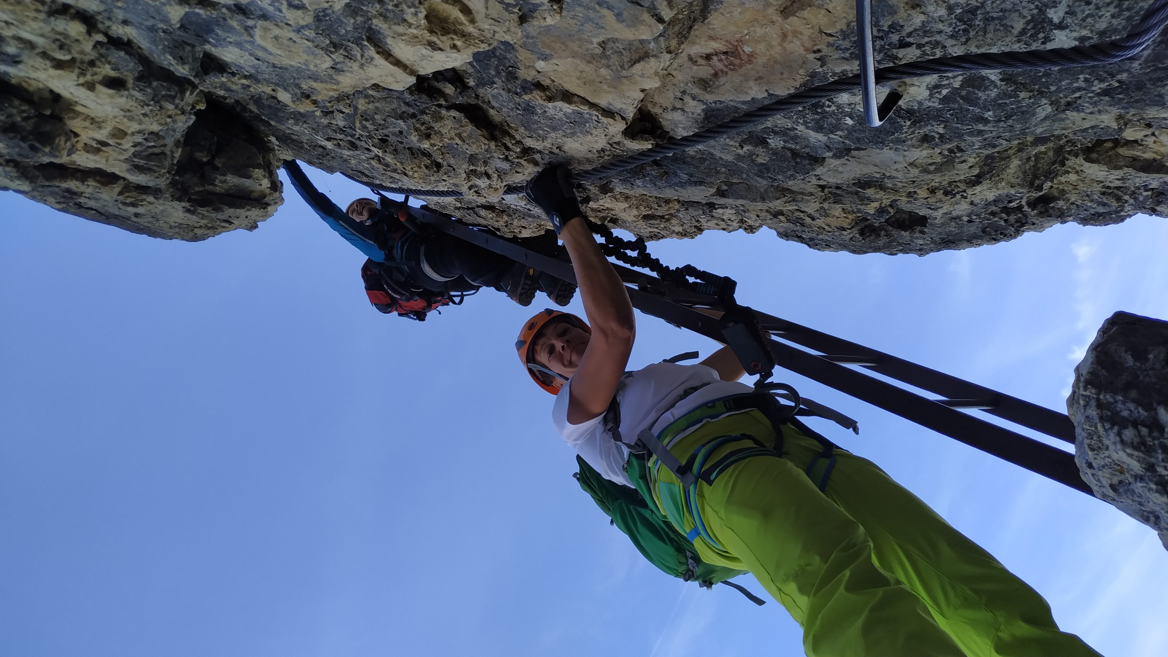 Arrampicata alla Torre Delago