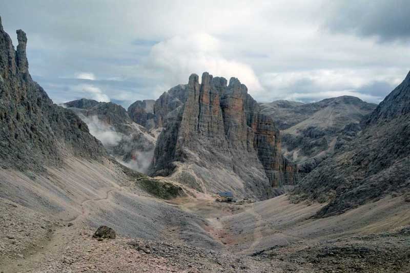 via ferrata santner al catinaccio